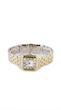 ساعت کارتیر پنتر زنانه دورنگ طلایی صفحه سفید Cartier panthere