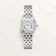 ساعت کارتیر پنتر زنانه نقره ای صفحه سفید Cartier panthere