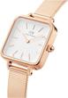 ساعت دنیل ولینگتون مربعی زنانه رزگلد صفحه سفید  Daniel Wellington Rosegold