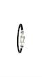 دستبند فرد زنانه مشکی نقره ای نگین دار ‏ Fred Silver Bracelet