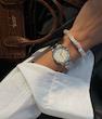 ساعت دنیل ولینگتون یونیتون زنانه نقره ای صفحه سفید Daniel Wellington Silver