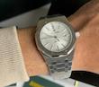 ساعت اودمار پیگه AP مردانه نقره ای صفحه سفید  ‏ ‏Audemars Piguet Royal Oak 