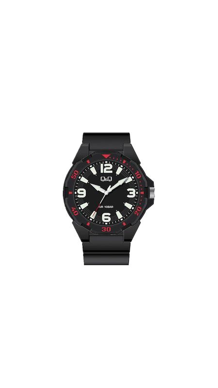 ساعت مچی اورجینال کیو اند کیو مردانه مشکی VR18J006Y  ‏watch Q&Q 