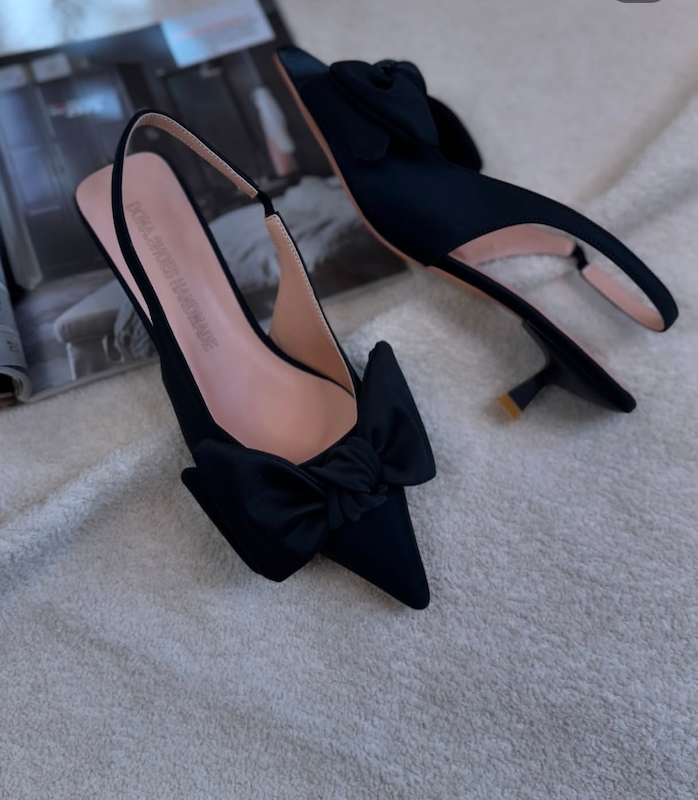 کفش پاشنه پاپیونی