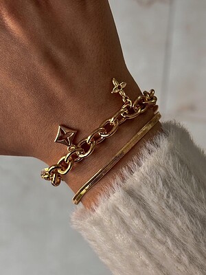 دستبند چندتایی طلایی