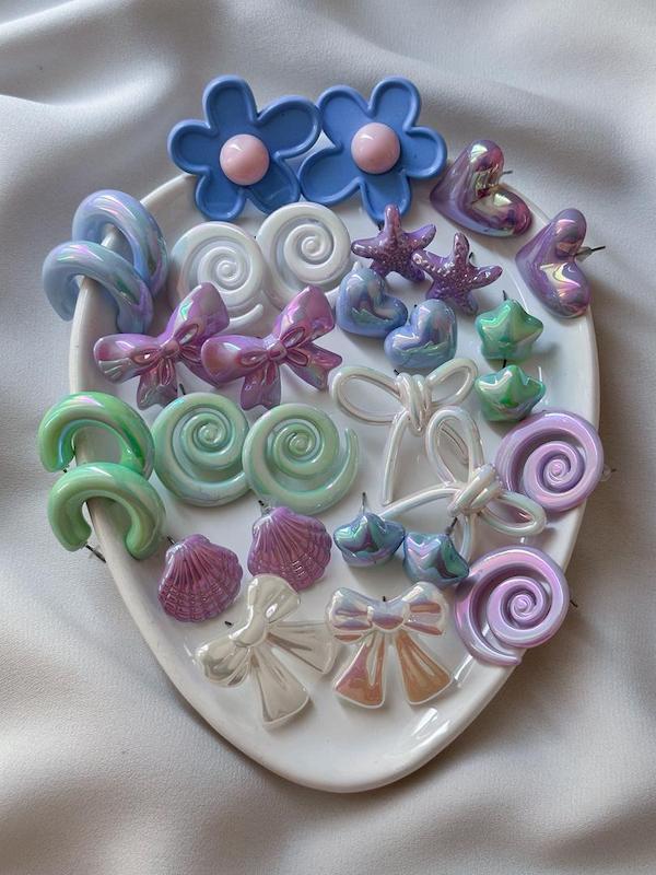 گوشواره پاستلی