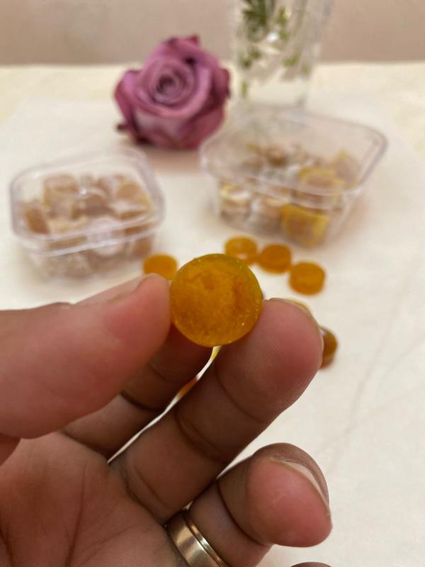 کندی زردچوبه‌تازه(ارامش گلو-تقویت بدن)