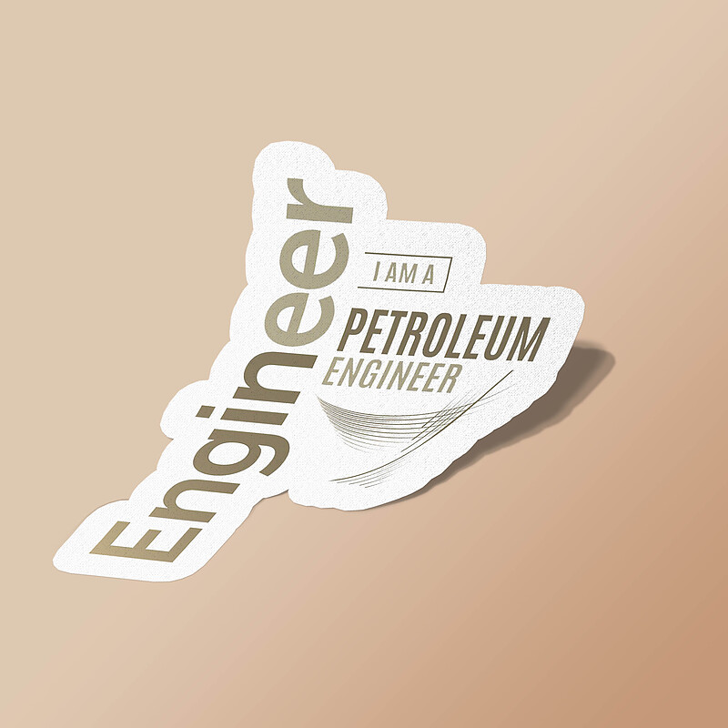 استیکر I am Petroleum Engineer