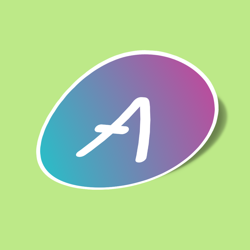 استیکر aave-aave-logo