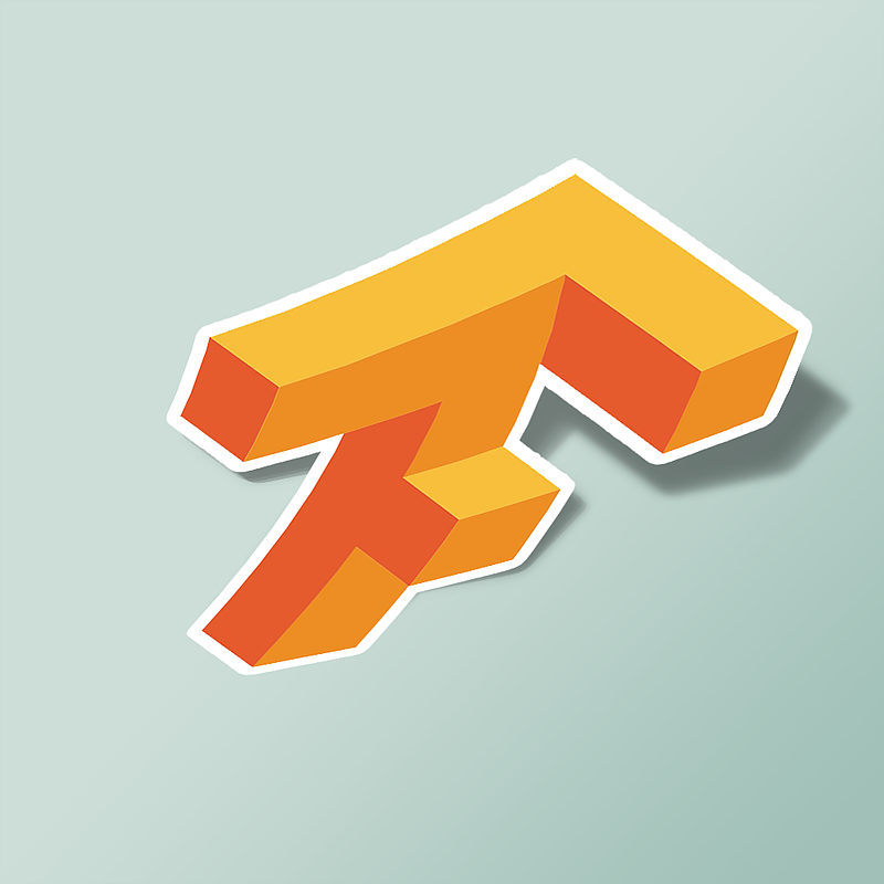 استیکر Tensorflow Logo