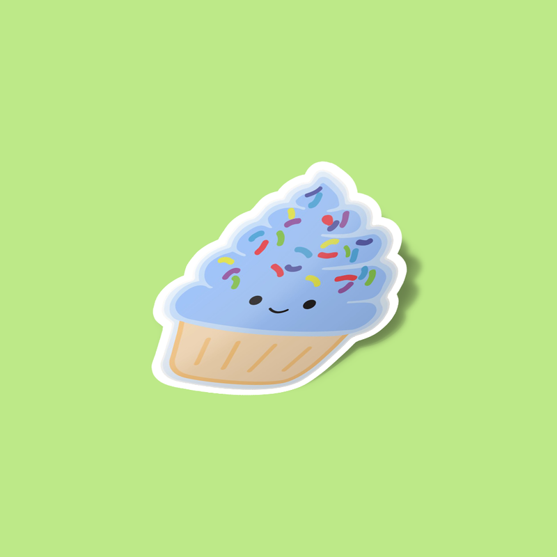 استیکر Blueberry Cupcake