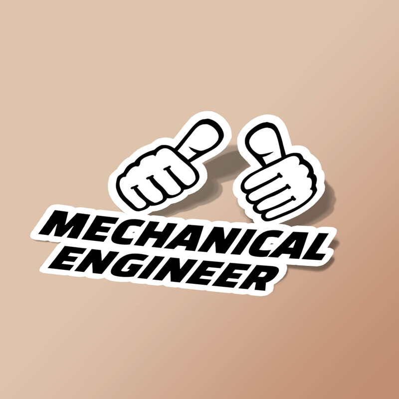 استیکر Mechanical engineer 2