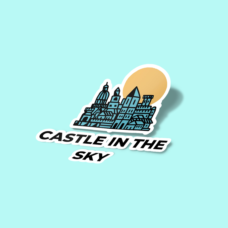 استیکر Castle in the Sky 3