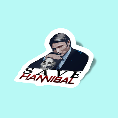 استیکر Save Hannibal Sticker