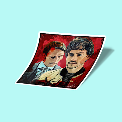 استیکر Will and Hannibal, Murder Husbands Sticker