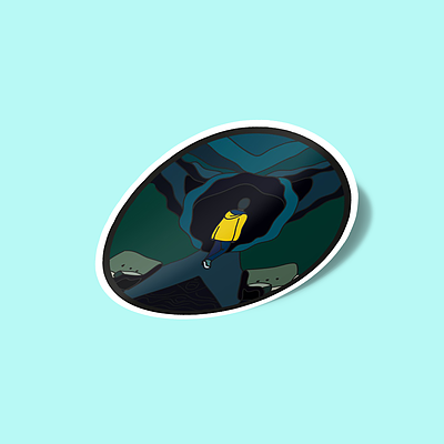 استیکر DARK Sticker