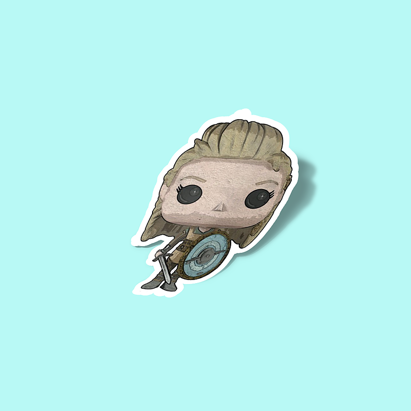 استیکر lagertha Sticker