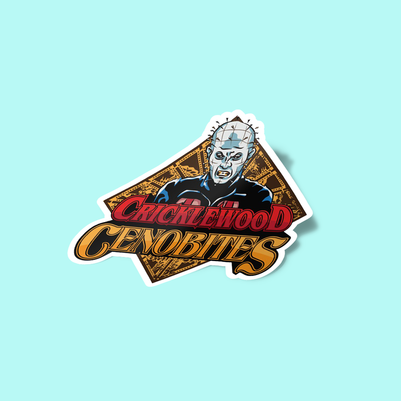 استیکر Cricklewood Cenobites logo Sticker