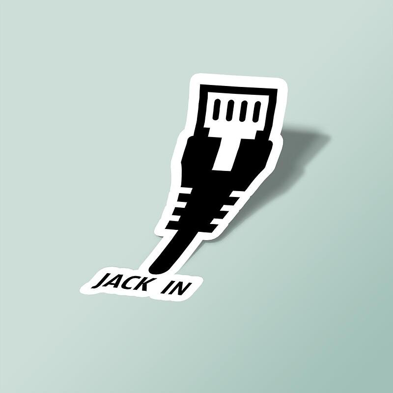 استیکر Jack In