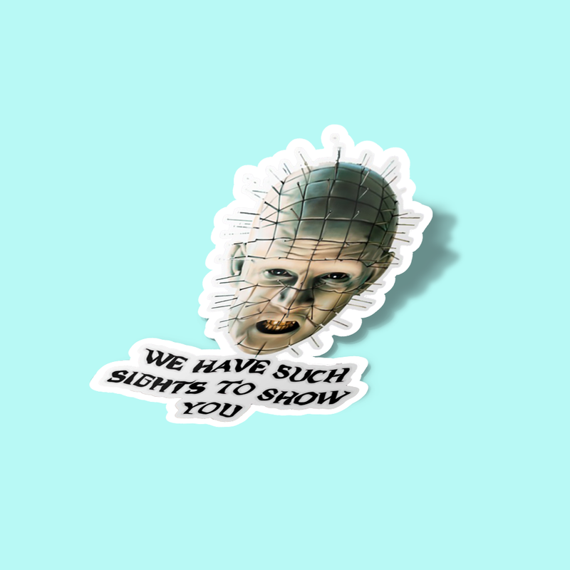 استیکر Hellraiser SIGHTS TO SHOW YOU Sticker