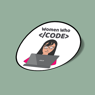 استیکر Women Who Code 2