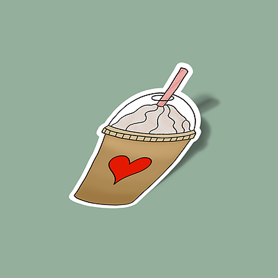 استیکر Love_Coffee