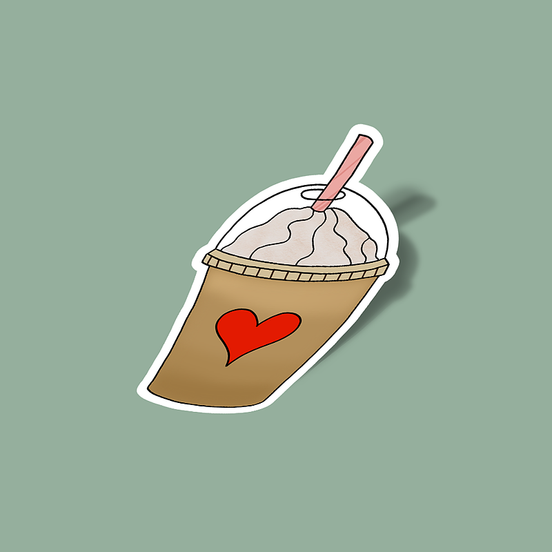 استیکر Love_Coffee