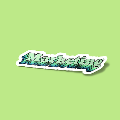 استیکر Marketing Sticker