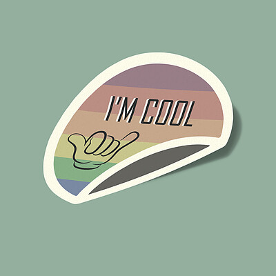 استیکر i'm cool