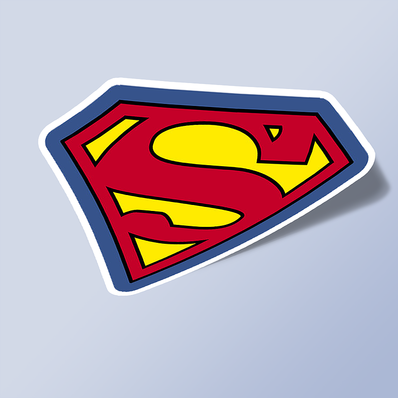 استیکر superman logo