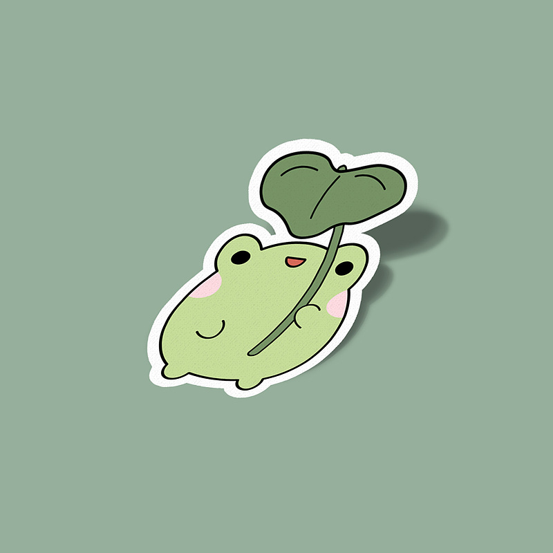 استیکر Stupid Frog
