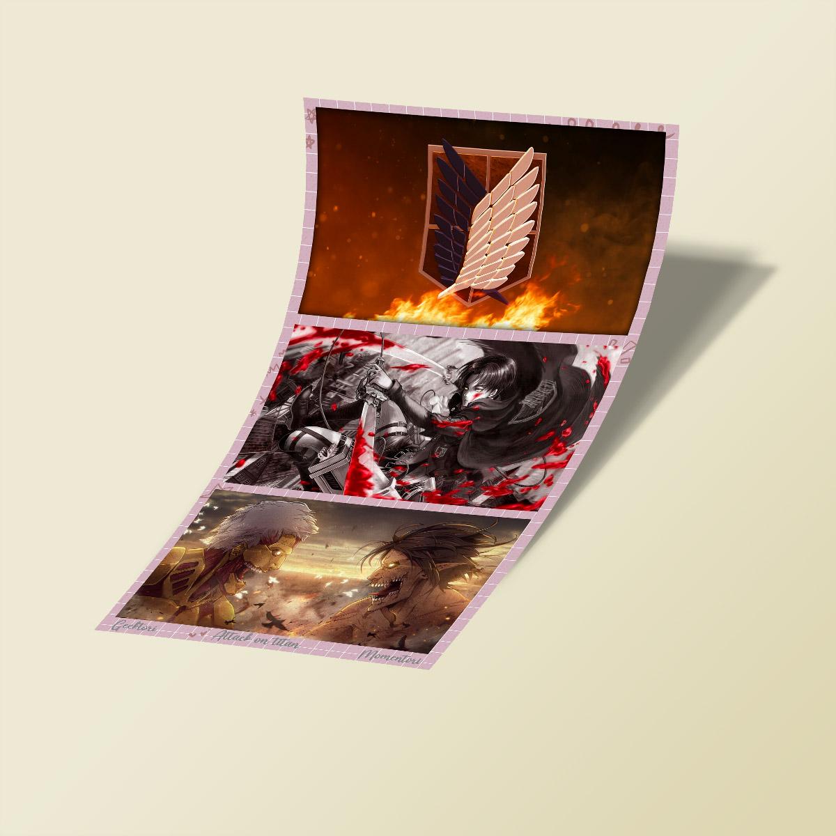 مومنتوری Attack on Titan 1