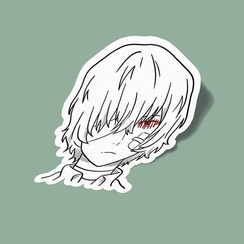 استیکر Osamu Dazai