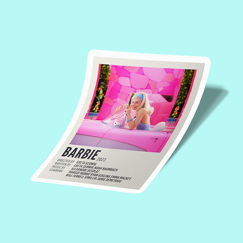 استیکر Barbie-7 