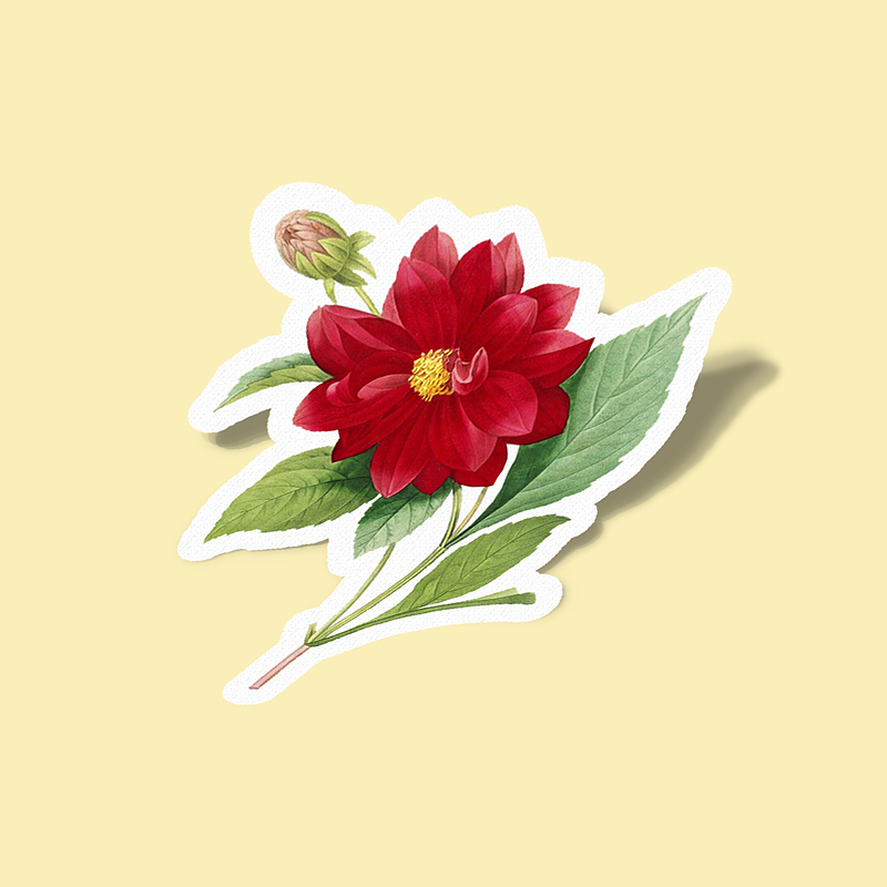 استیکر Flower-3