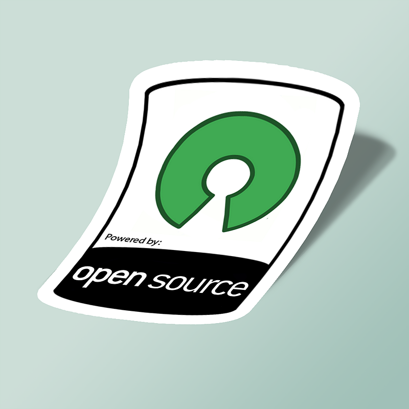 استیکر open source