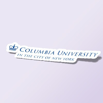 استیکر Columbia University new york