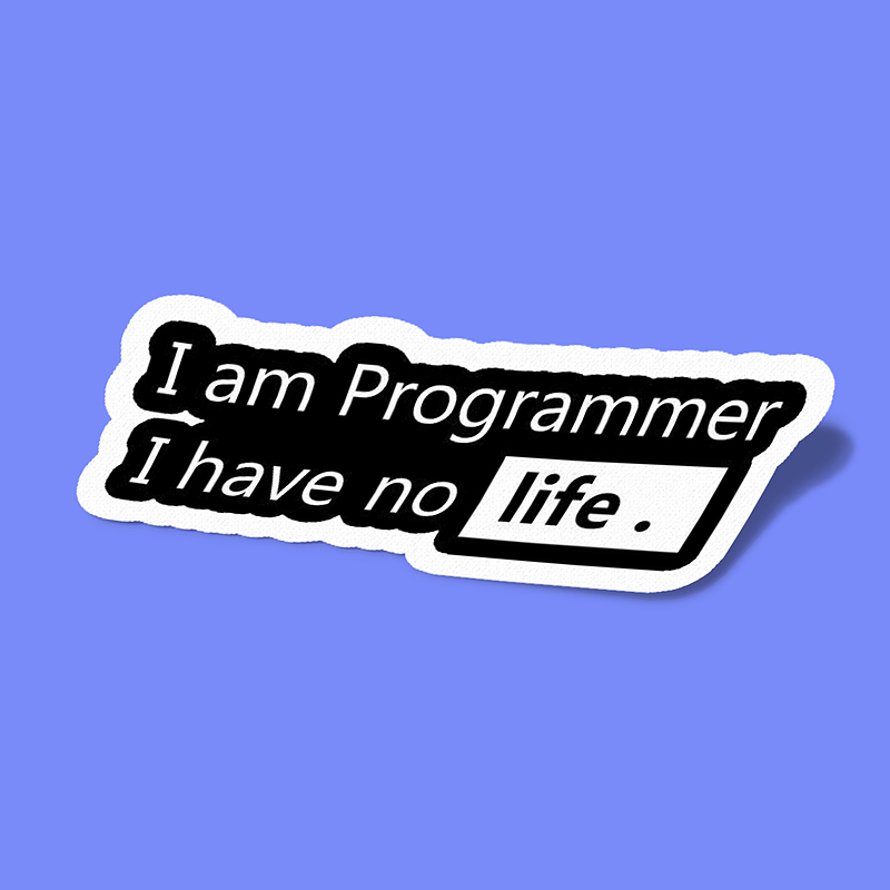 استیکر Computer Eng-45 Programmer's Life