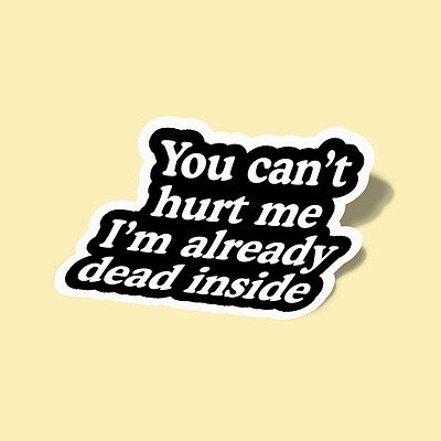 استیکر Dead Inside