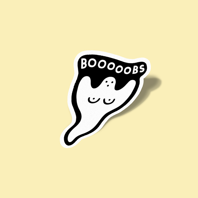 استیکر Ghost-3 Boob