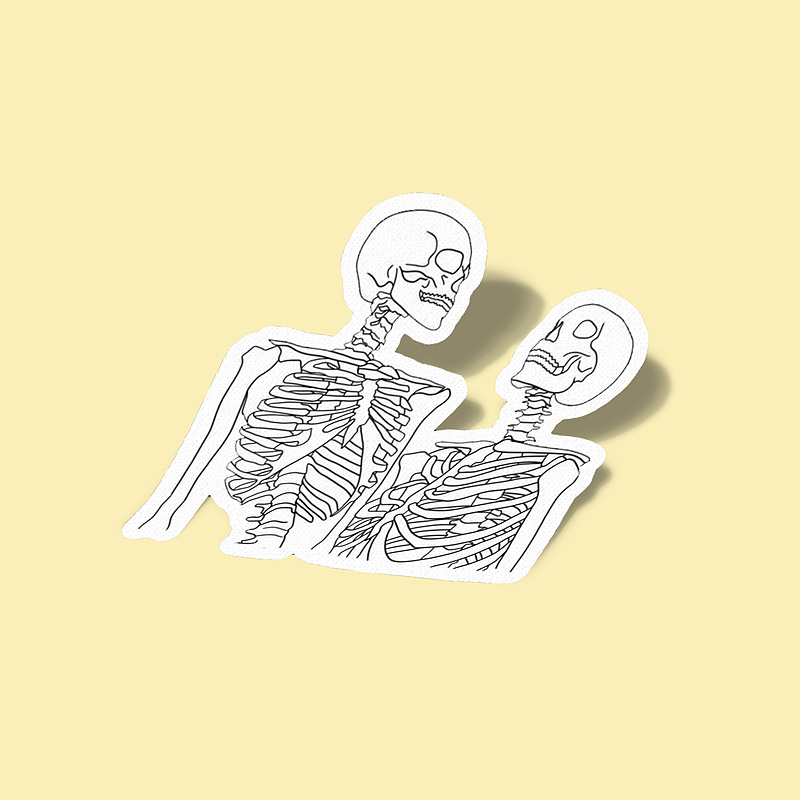 استیکر Skeleton-6