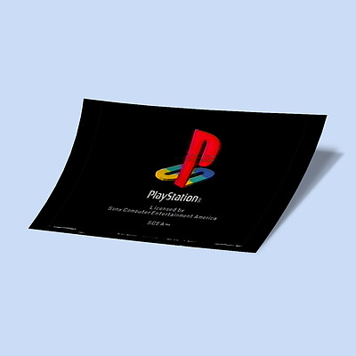 کارت استیکر Playstation Logo-2