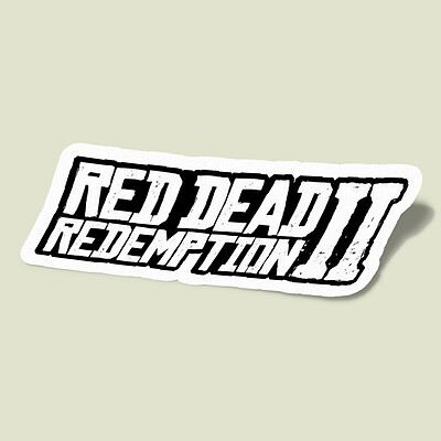 استیکر Red Dead Redemption-6