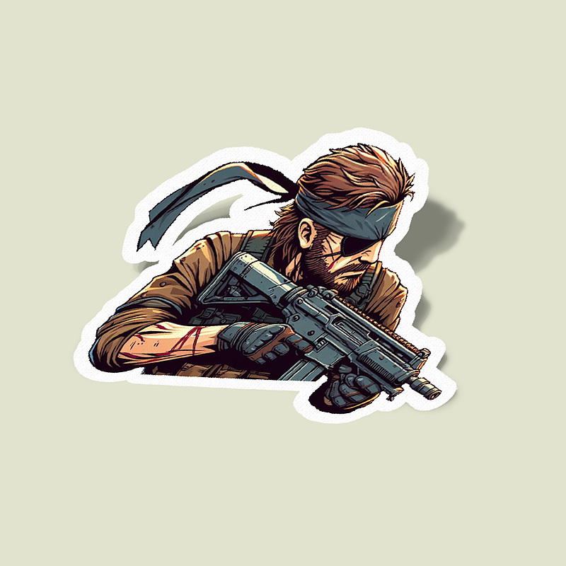 استیکر Metal Gear Solid-1