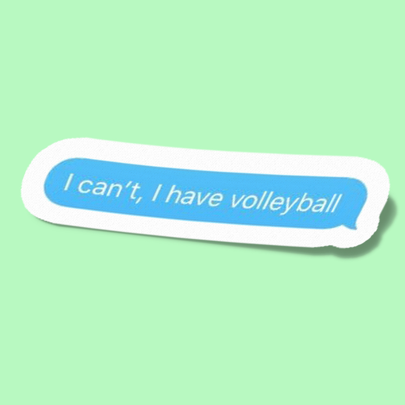 استیکر Volleyball-5