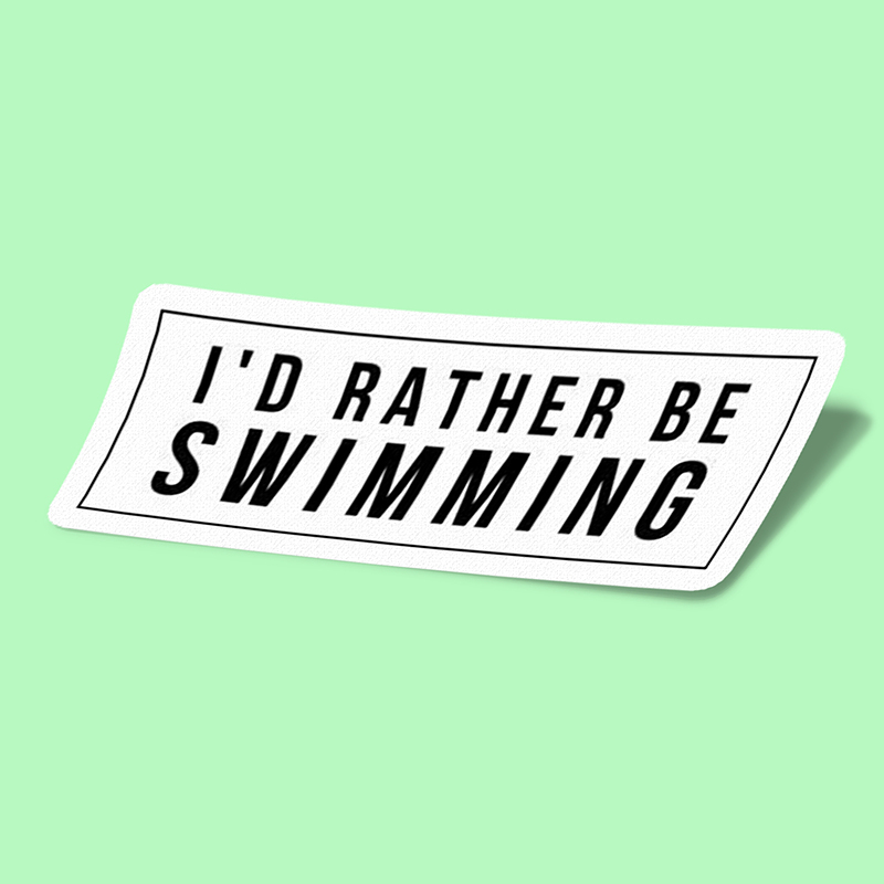 استیکر Swimming-2