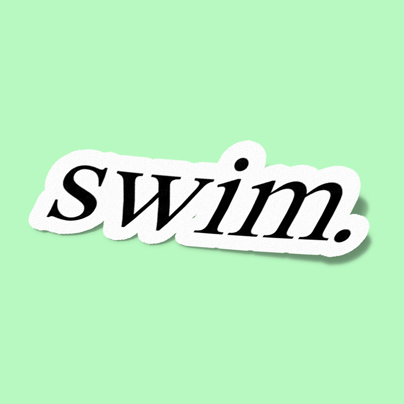 استیکر Swimming-3