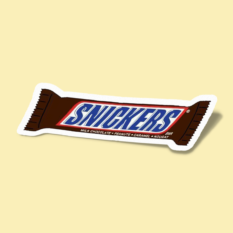 استیکر شکلات Snickers