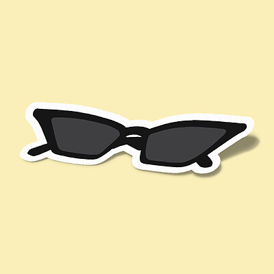 استیکر Sunglasses-1