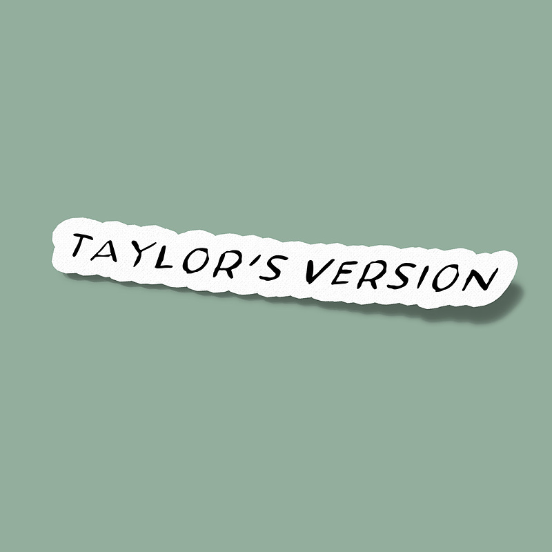 استیکر Taylor's Version - Taylor Swift